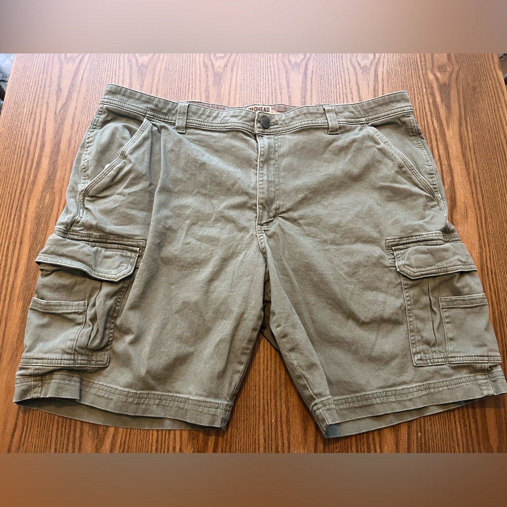 Men's Redhead Cargo Shorts Green size 42